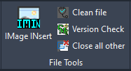 CMI Tools for AutoCAD - File Tools Panel